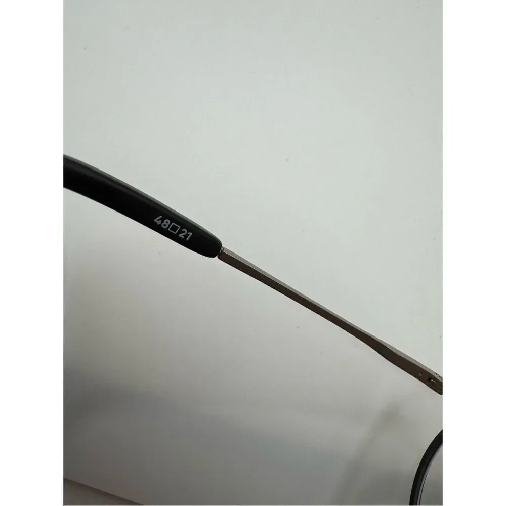 eyebobs Steevie eyeglass frames matte black silver new without case